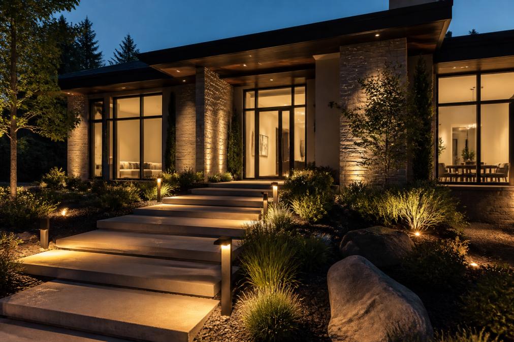 Architectural Lighting for Modern Home Exteriors