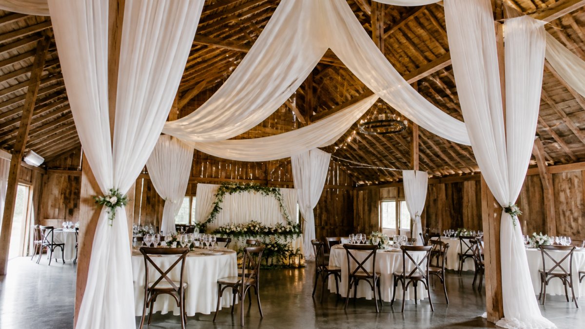 Are Barn Wedding Drapes Worth the Cost?