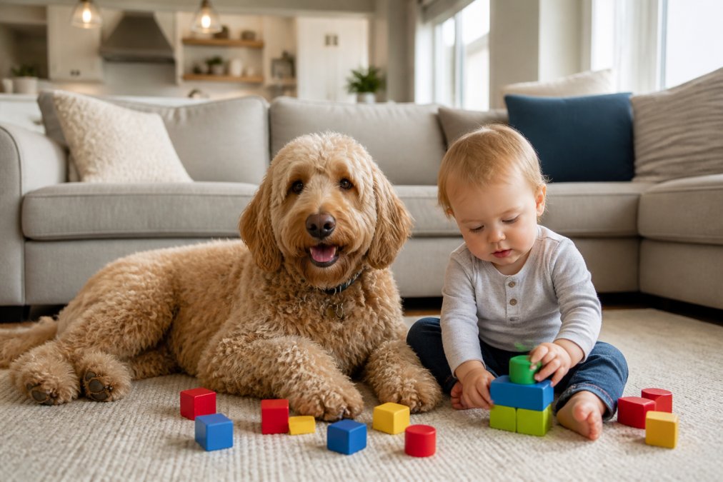Are Goldendoodles Good for Families With Toddlers?