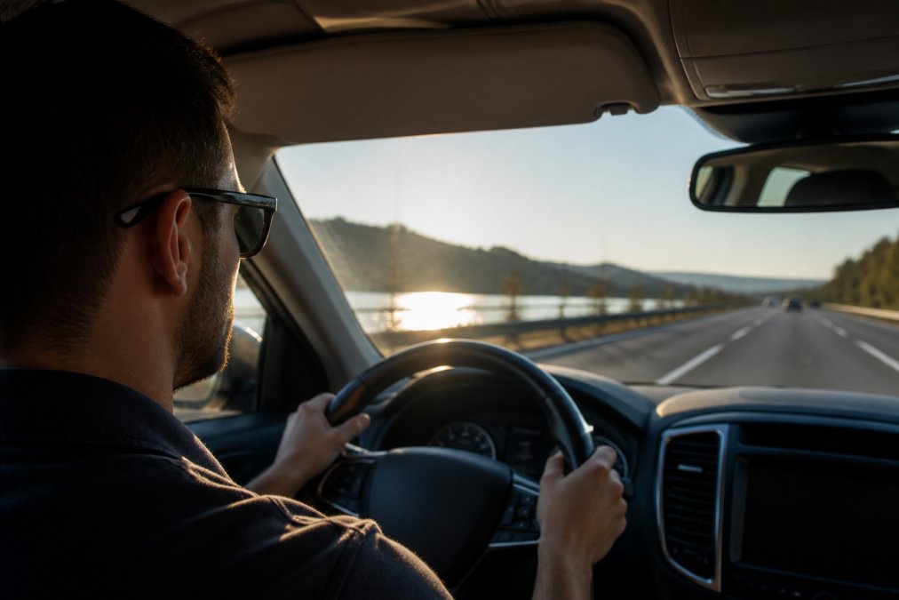 Professional illustration showing Driver for polarized sunglasses worth it