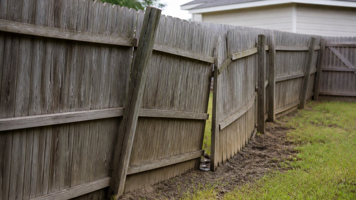 Are There Signs of Poor Fence Installation?