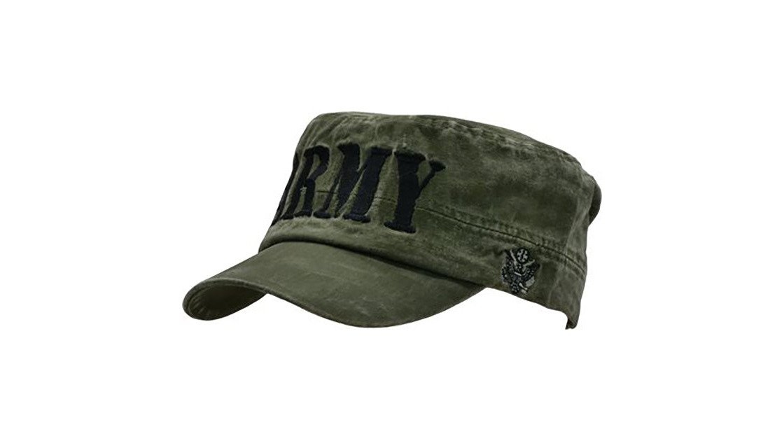 Army Flat Top OD Green Cap