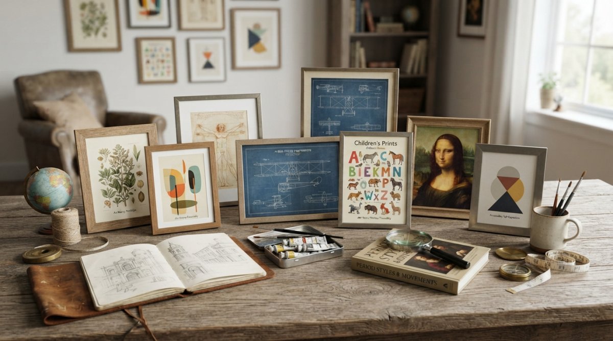Art History Wall Art for Home: 7 Curated Styles