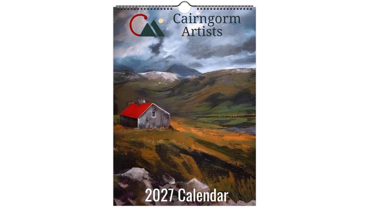 Artist Showcase 2025 Wall Calendar – Seasonal Artwork Collection