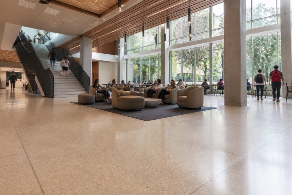 Artistic Terrazzo Alternatives for University Floors