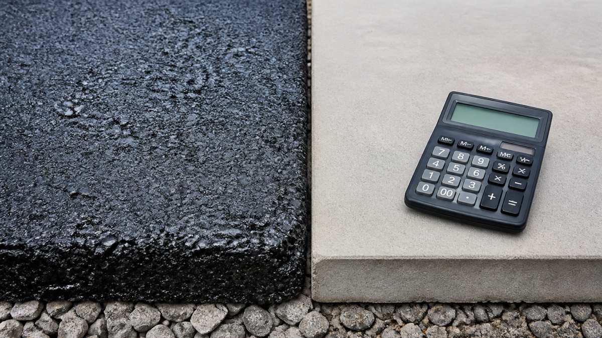 Asphalt Paving vs Concrete Driveway Cost Chesterfield 2026