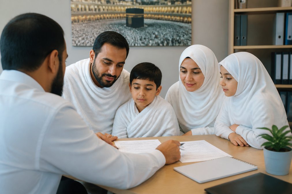 Assistance inscription Hajj pour familles : guide Nusuk 2027