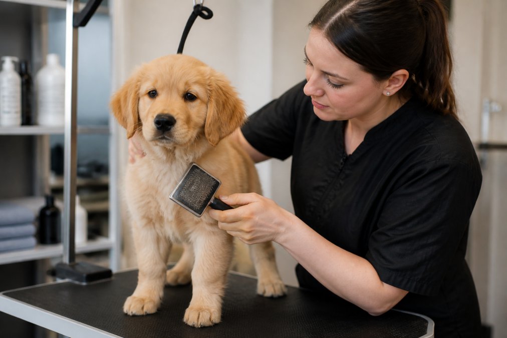 At What Age Should a Puppy Start Getting Groomed?