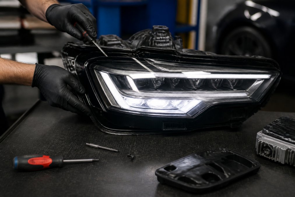 Audi A6 C8 Matrix LED Headlight Repair Cost Guide