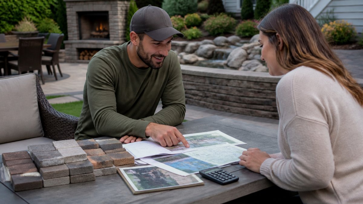 Average Cost for Backyard Hardscaping Services