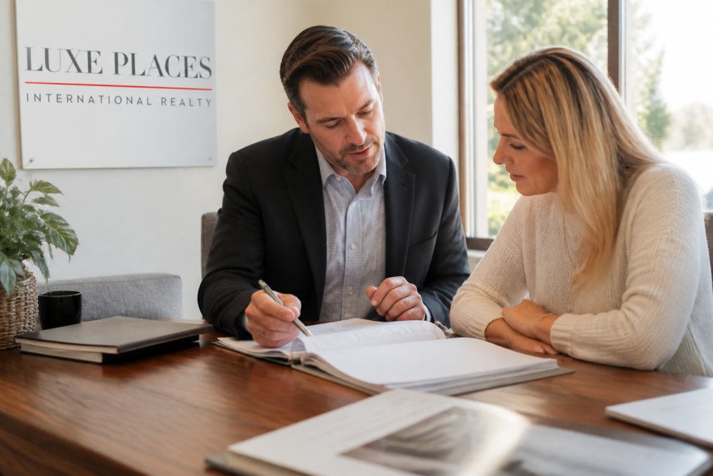 Professional illustration showing Real for avoiding communication gaps with realtors