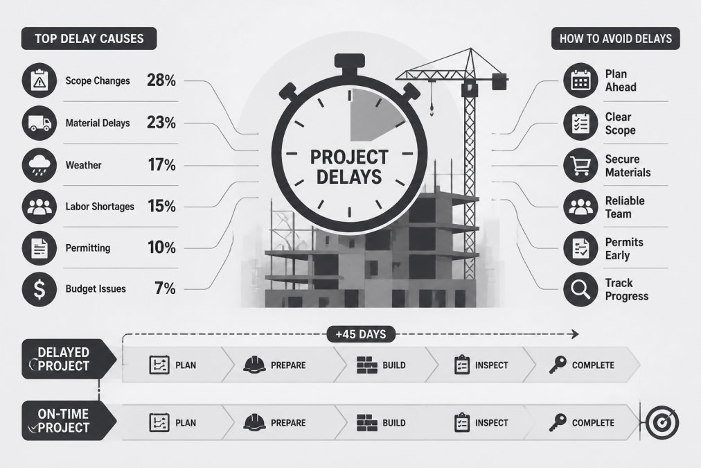 Avoiding Contractor Project Delays in 2026