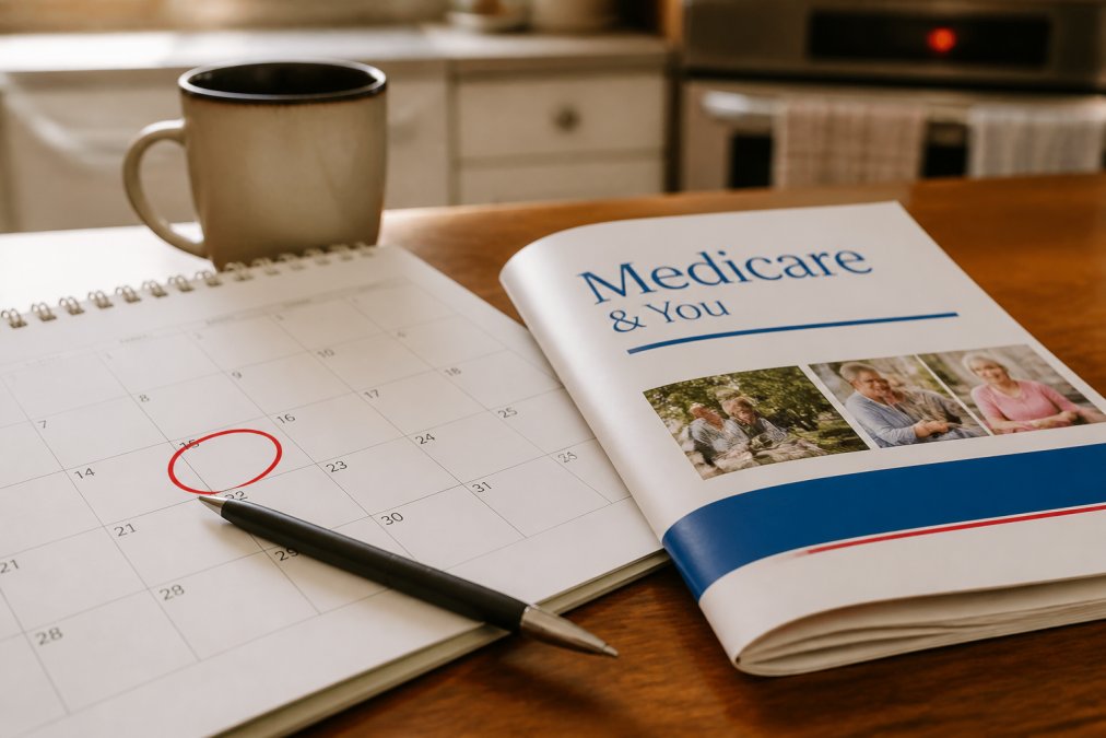 Infographic timeline showing key dates that trigger the Medicare late enrollment penalty for beneficiaries