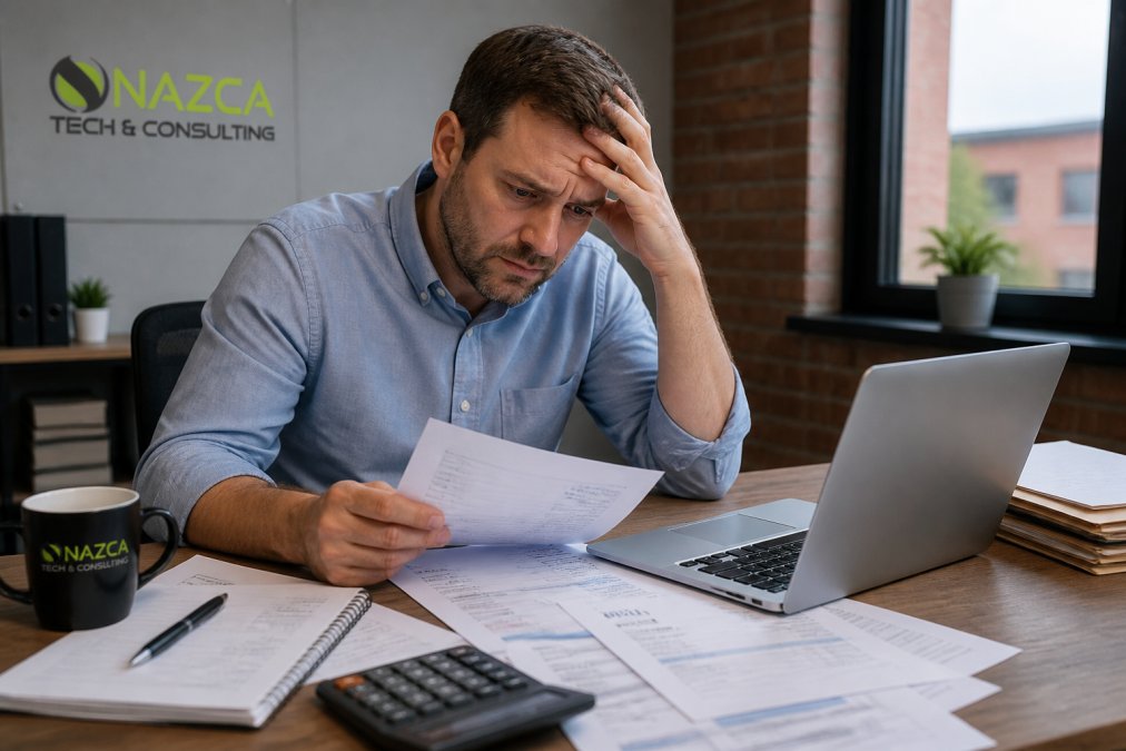 Infographic showing factors causing fluctuating costs when avoiding surprise IT support bills for small business.