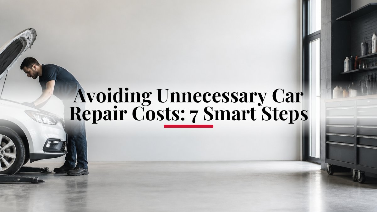 Avoiding Unnecessary Car Repair Costs: 7 Smart Steps