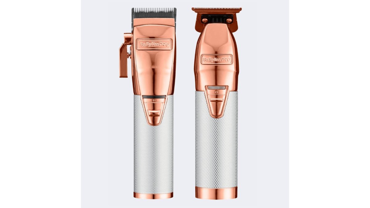 BaBylissPRO® RoseFX+ All-Metal Lithium Clipper & Outlining Trimmer Combo (FX870NRG & FX787NRG)