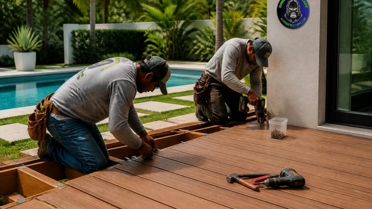 Back Yard Deck Installation in Miami: A How-To Guide