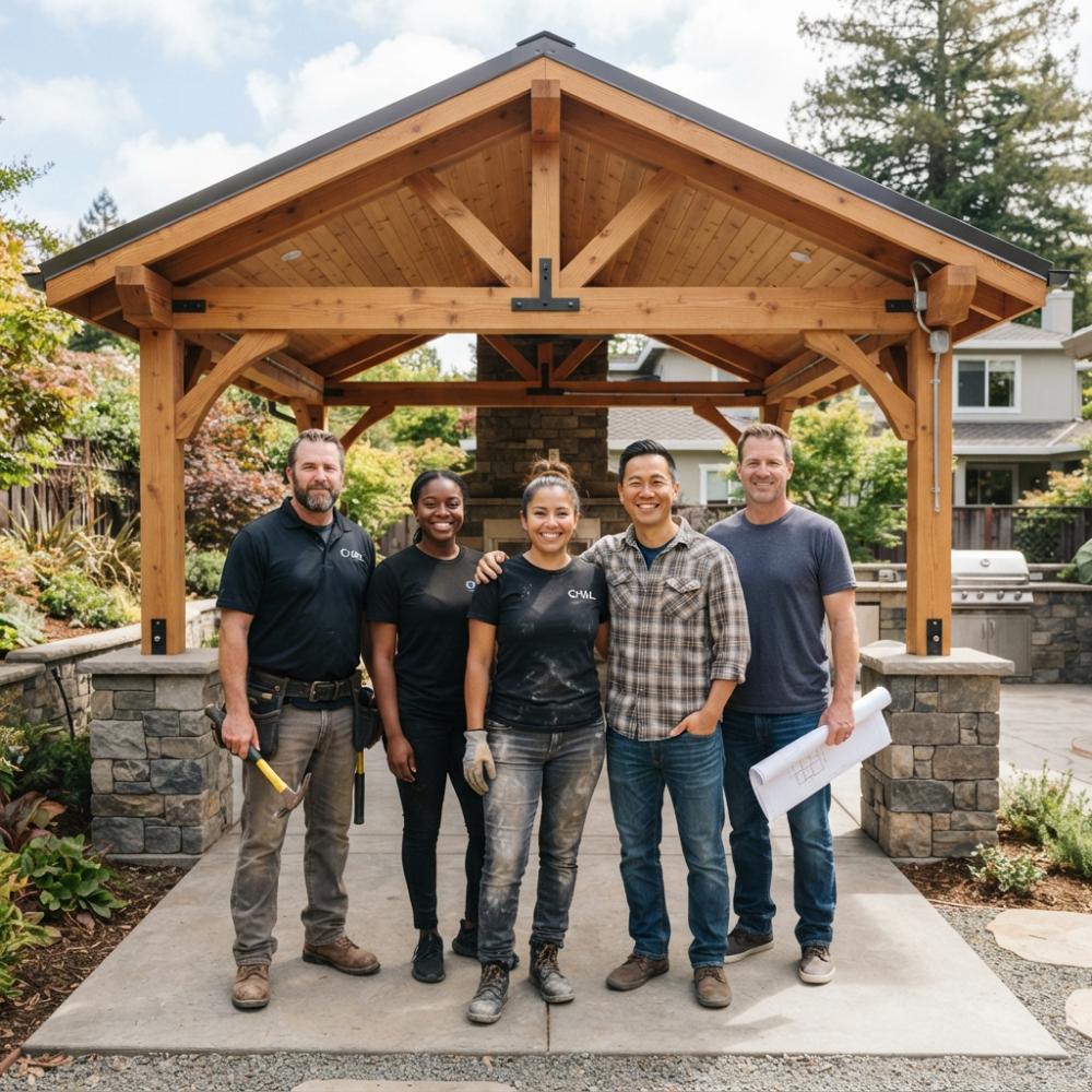 Backyard Pavilion Construction: Design Tips & Build Guide