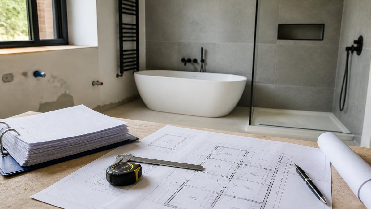 Badkamerrenovatie vergunning: regels en stappen