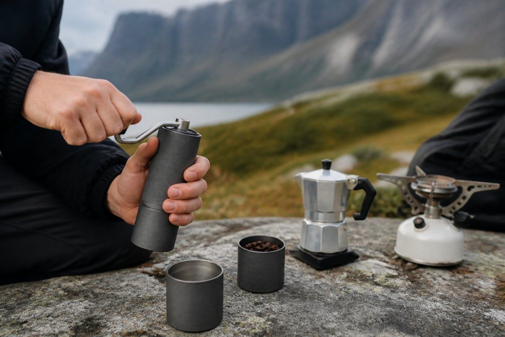 Bærbar kaffekværn til vandreture: Er den pengene værd?