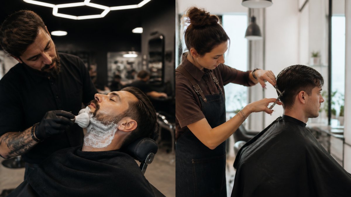 Barbier plus cher qu'un coiffeur ? Prix et différences