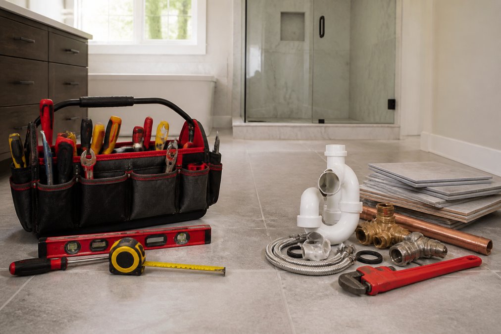 Bathroom Remodel Contractors vs DIY in DFW: Costs