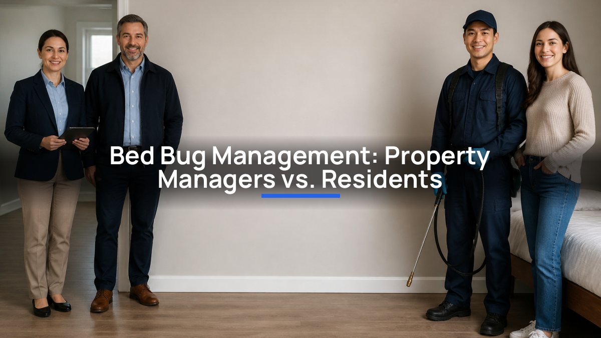 Bed Bug Management: Property Managers vs. Residents