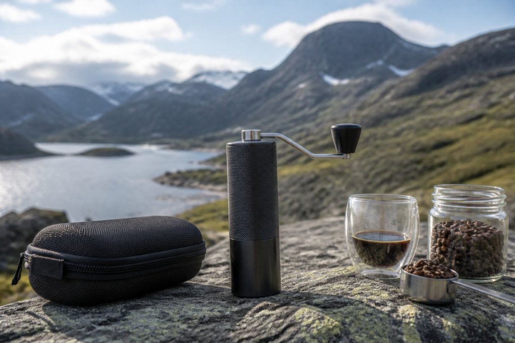 Bedste håndholdtee kaffekværn til rejsebrug