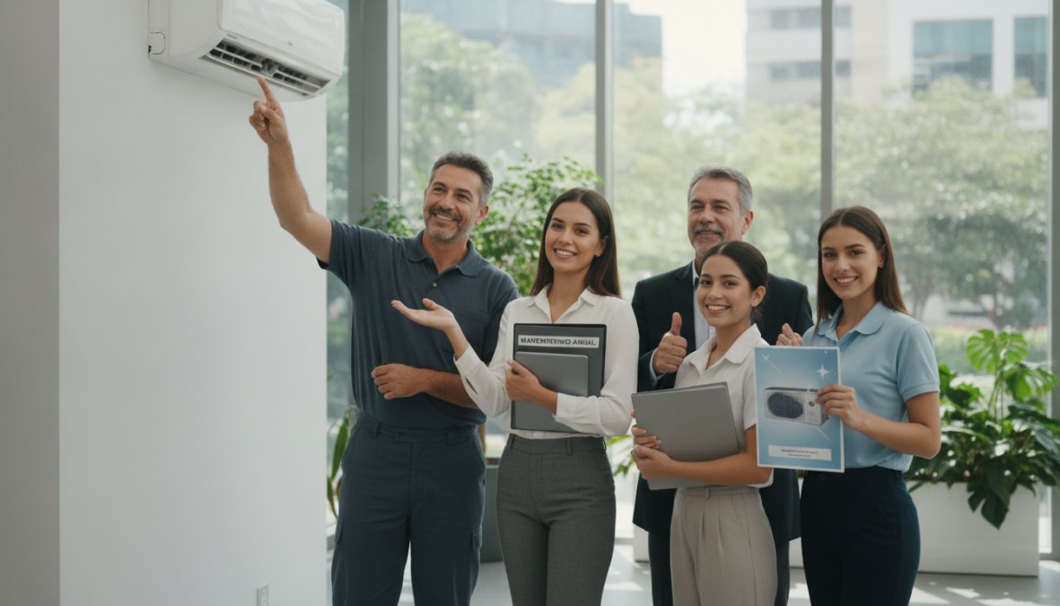 Beneficios del mantenimiento aire acondicionado anual