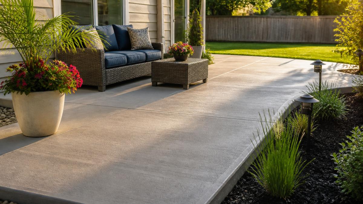 Benefits of Concrete Patio Installation