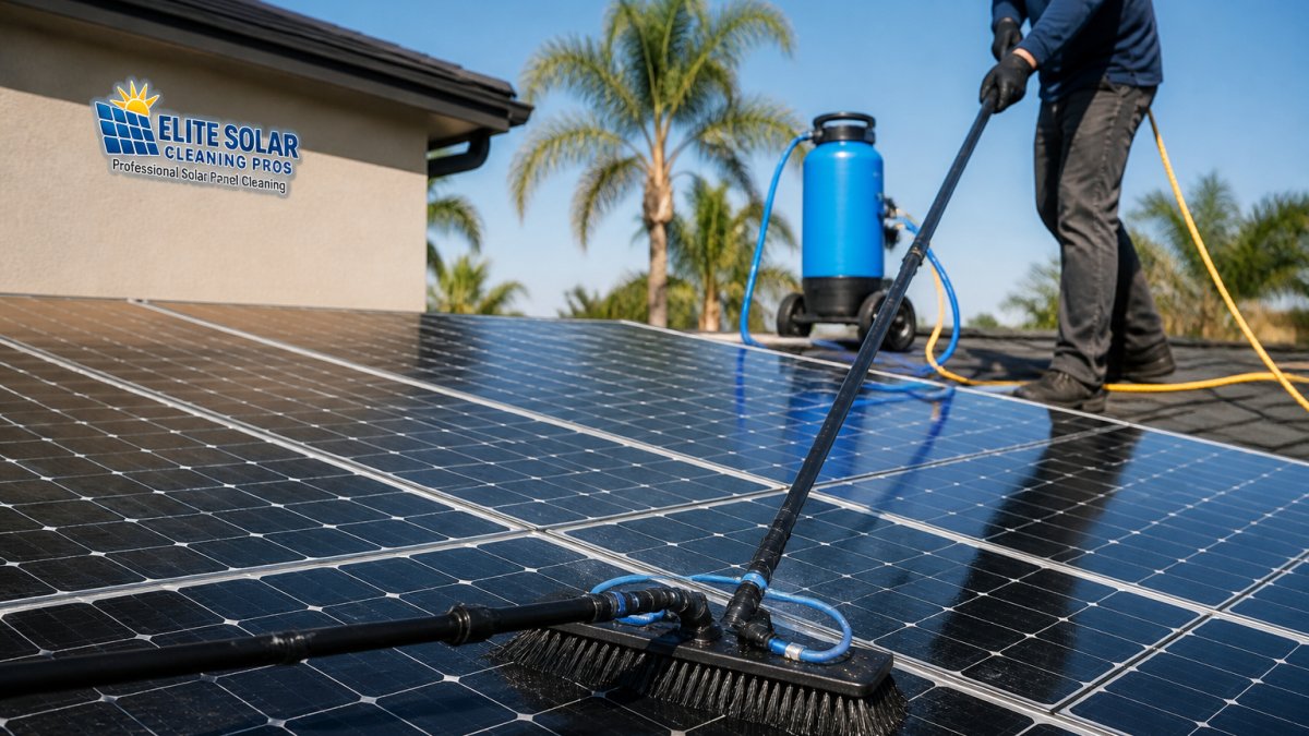 Benefits of Deionized Water Solar Cleaning: A How-To