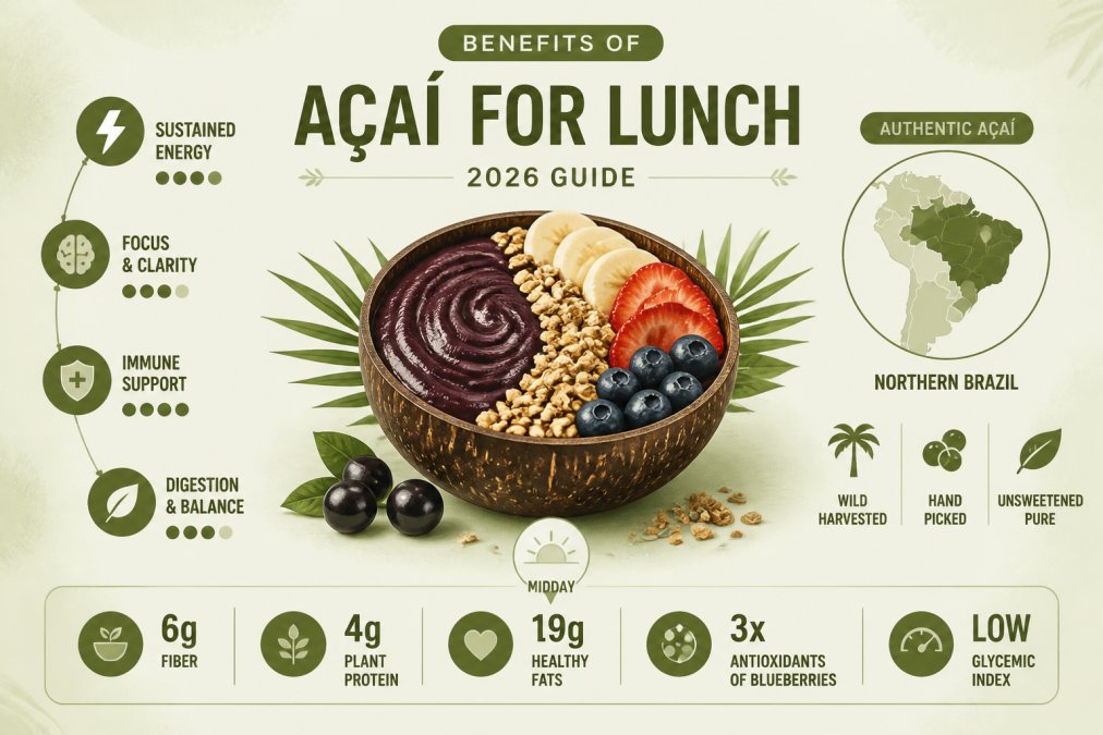 Benefits of Eating Açai for Lunch: A 2026 Guide