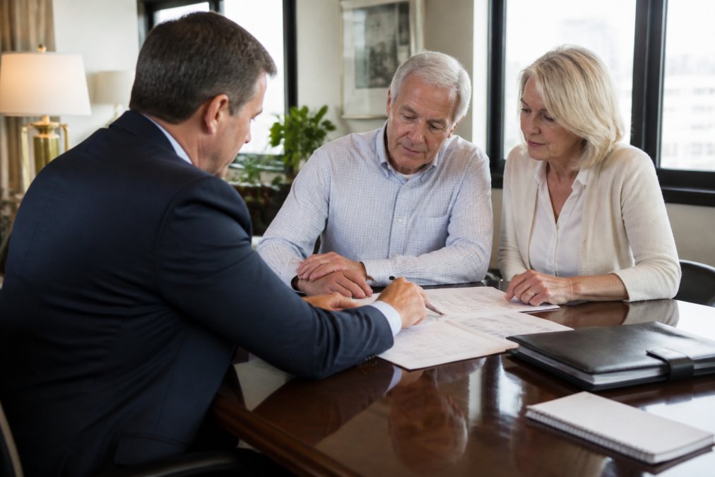 Professional illustration showing Professional for family owned insurance