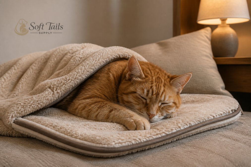 Benefits of Heated Pet Blankets for Older Cats