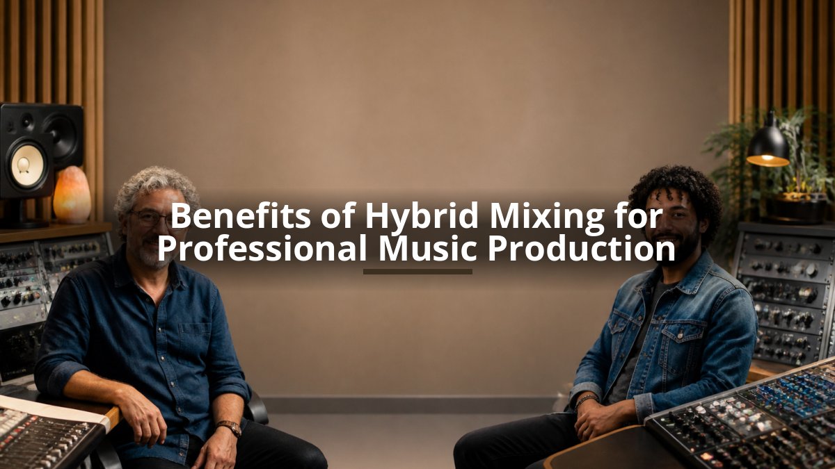 Benefits of Hybrid Mixing for Professional Music Production