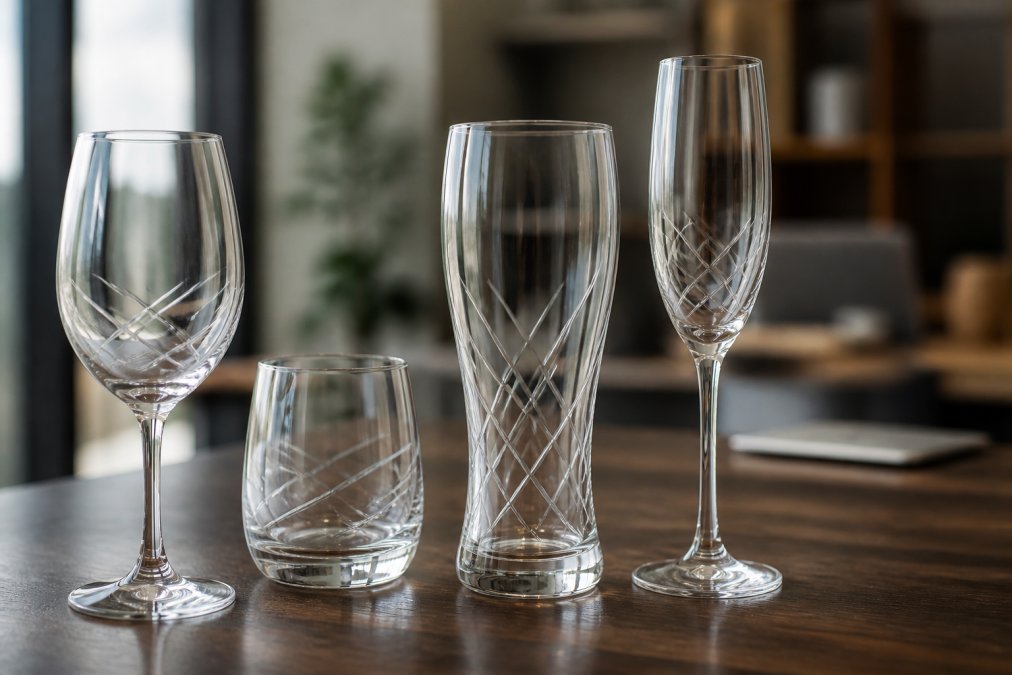 Benefits of Laser Engraved Corporate Glassware