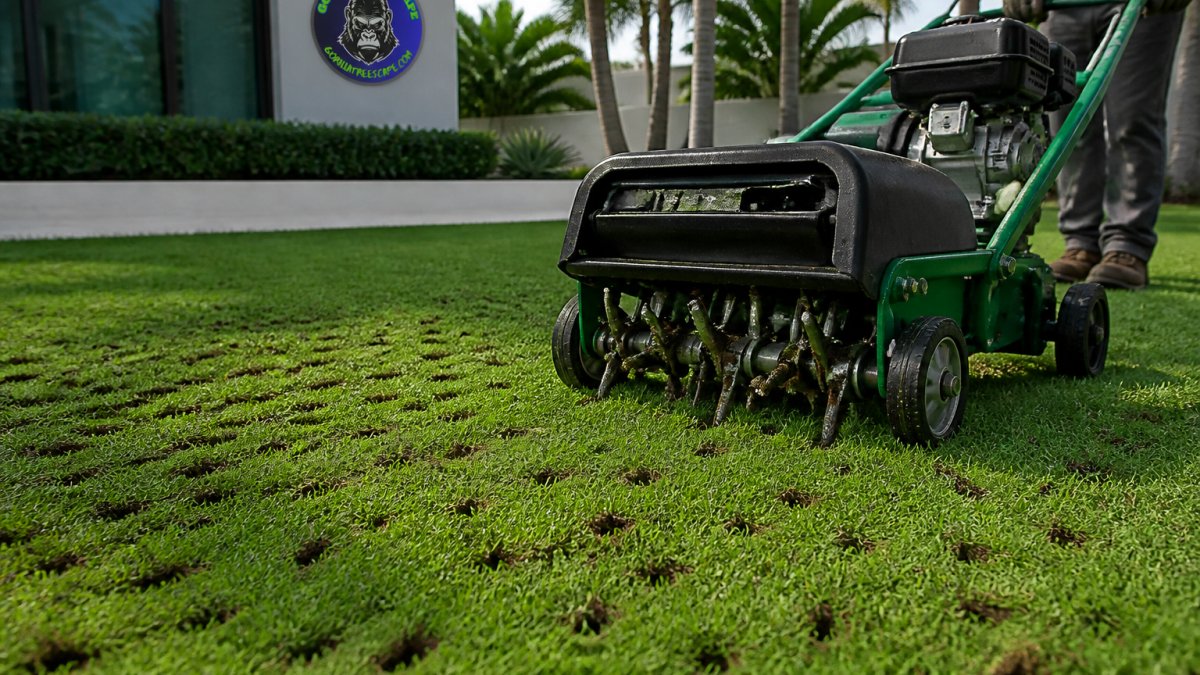 Benefits of Lawn Aeration and Top Dressing