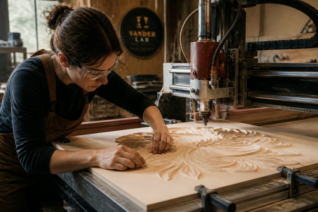 Benefits of Precision CNC Routing for Artists