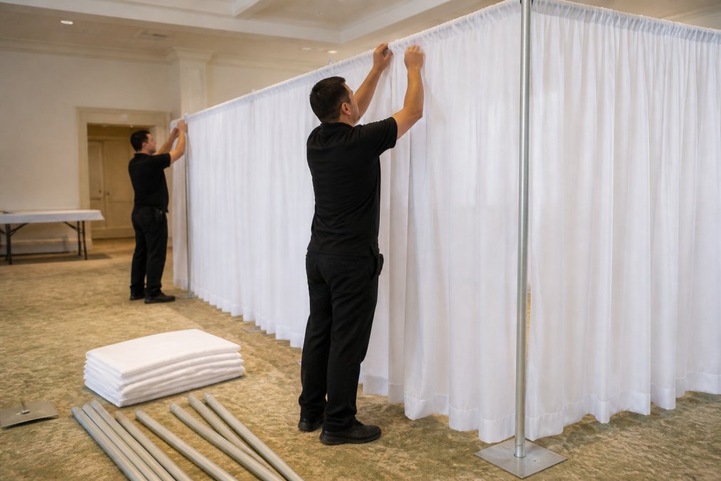 Benefits of Professional Event Drape Installation