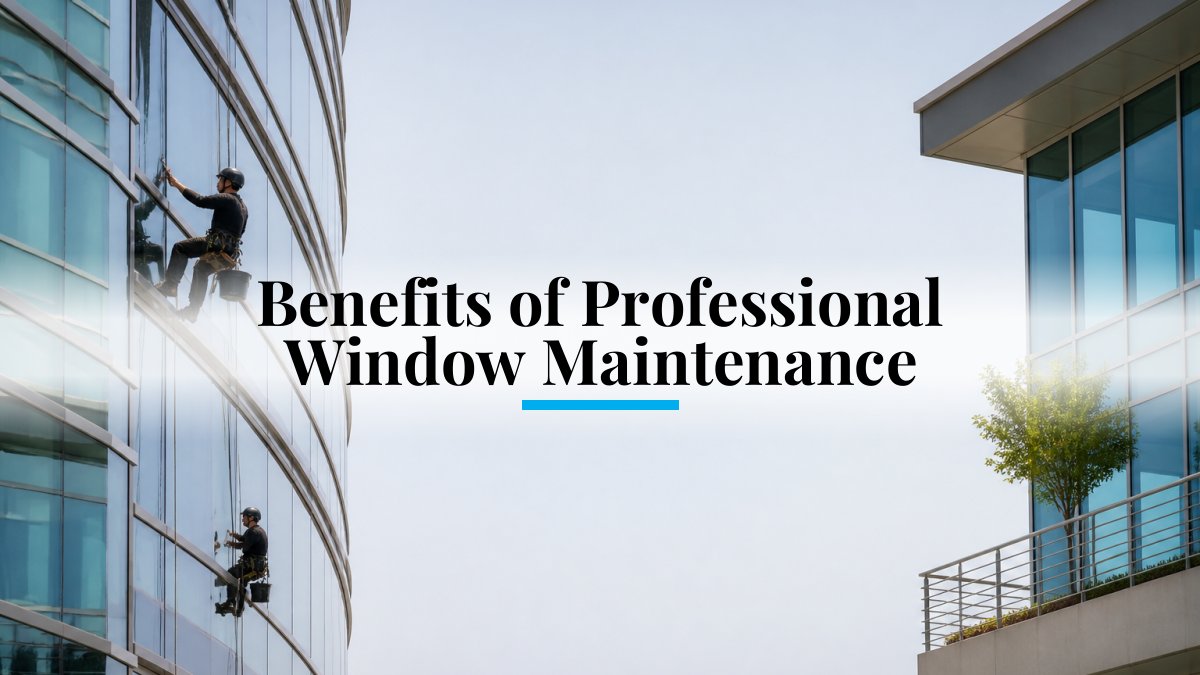 Benefits of Professional Window Maintenance