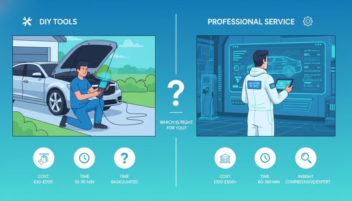 Side-by-side comparison of Side, OBD, Level for benefits of regular car diagnostics