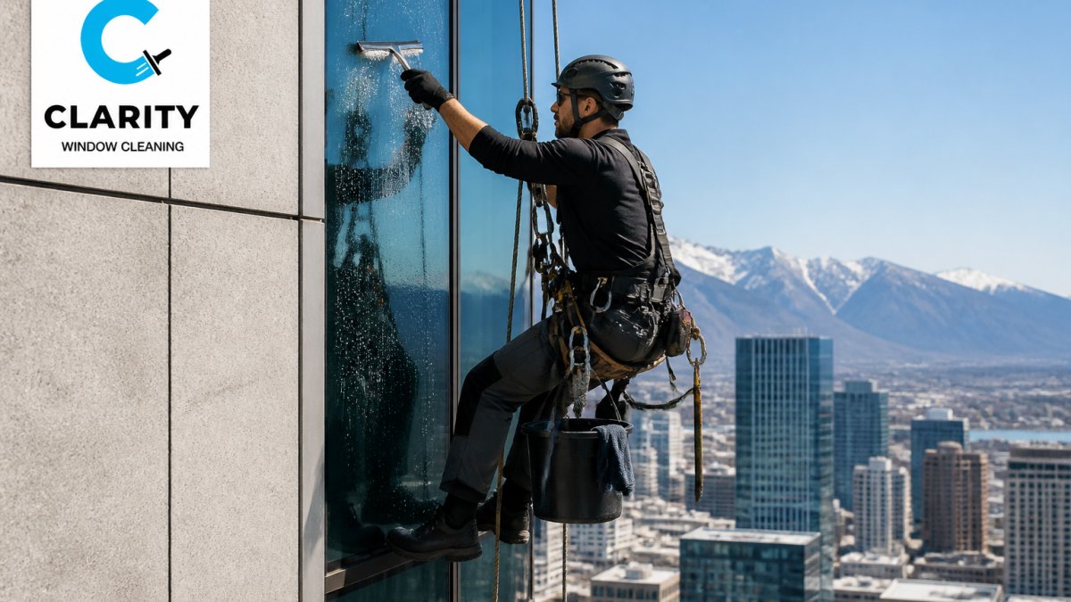 Benefits of Rope Access Window Cleaning for Skyscrapers