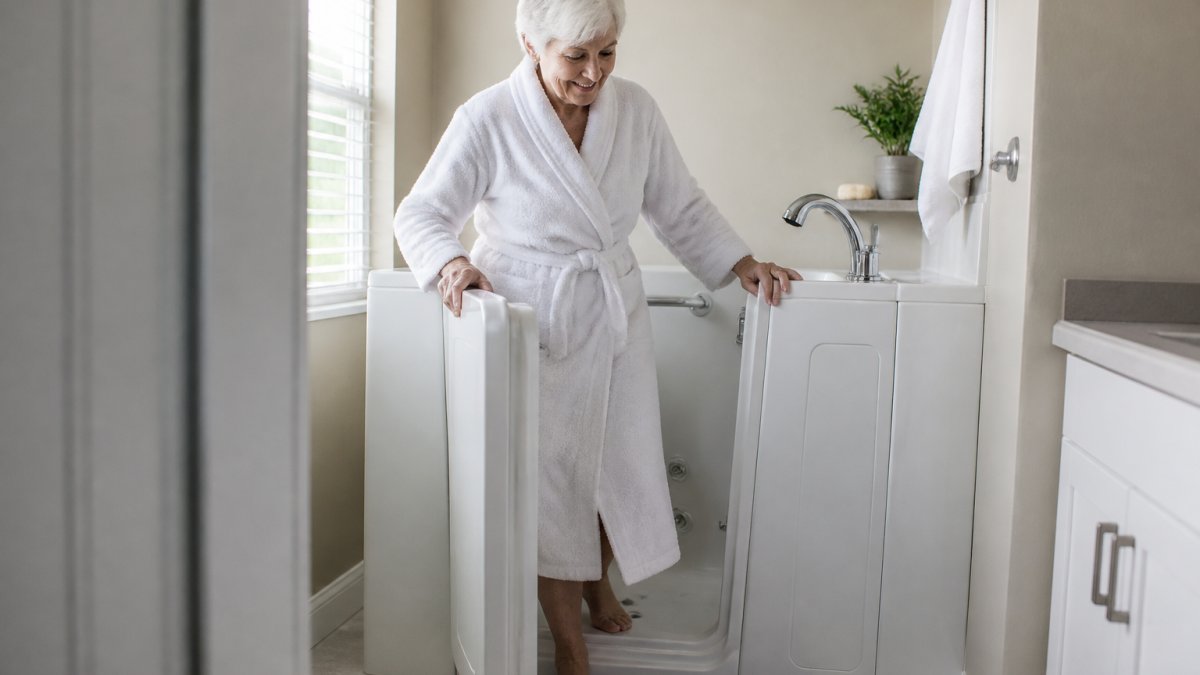 Benefits of Walk-In Tubs for Seniors: Safety & Independence