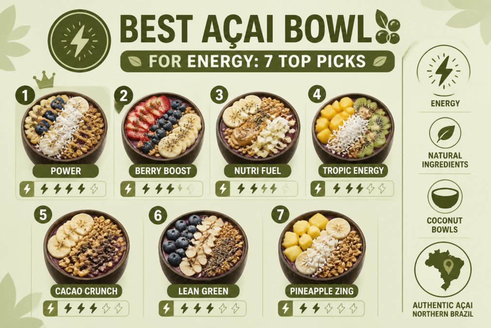 Best Acai Bowl for Energy: 7 Top Picks