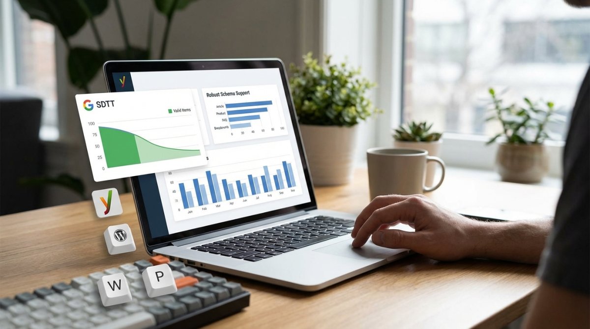 Example of a website with rich snippets displayed in search results