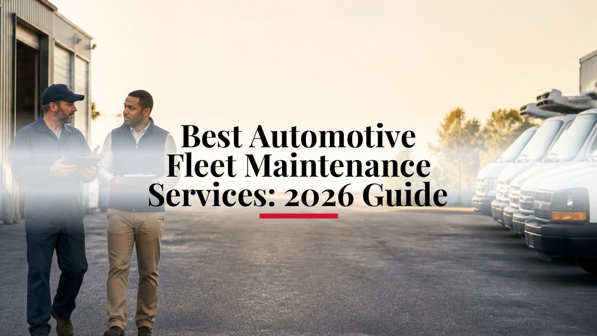 Best Automotive Fleet Maintenance Services: 2026 Guide
