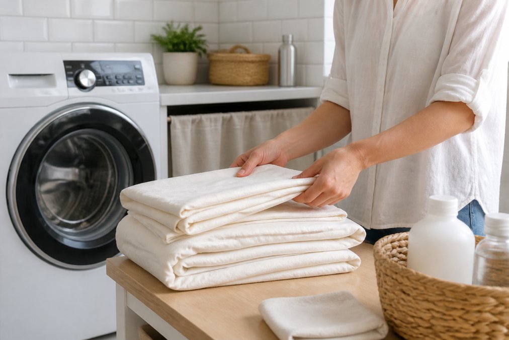Step-by-step visual guide for Hands for best bamboo sheets for sensitive skin