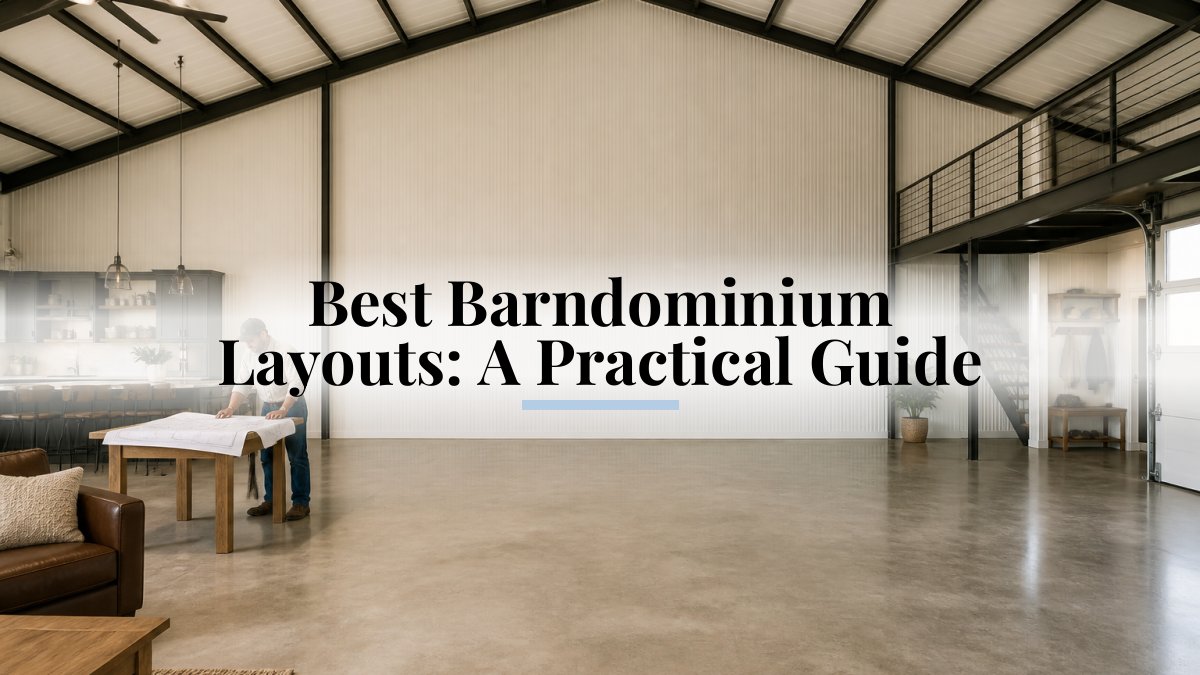 Best Barndominium Layouts: A Practical Guide
