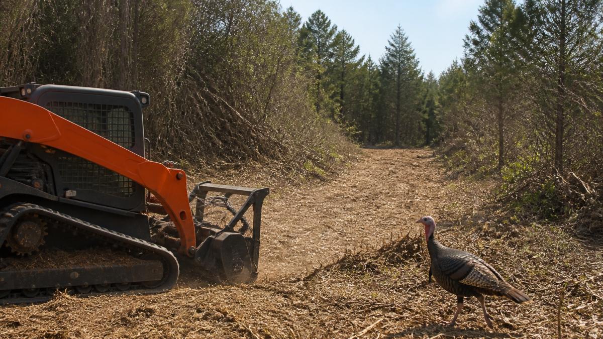 Best Brush Management for Turkey Habitat