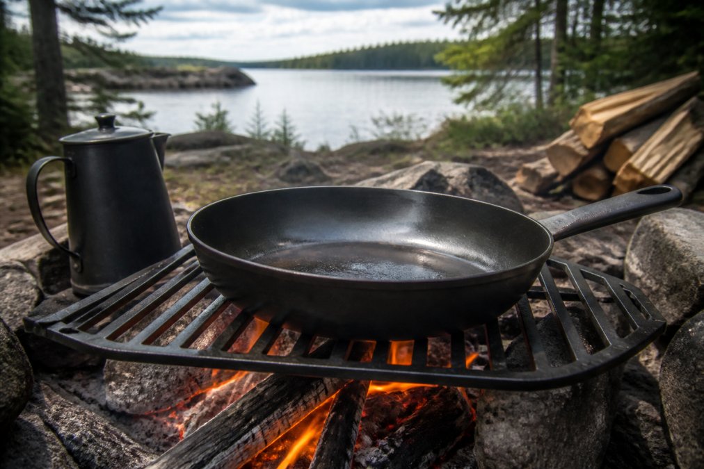 Best Carbon Steel Pan for Campfire Cooking in Canada